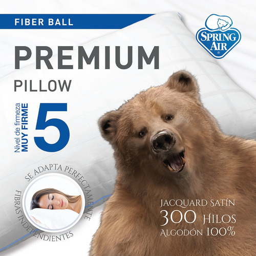 Spring Air Almohada Premium Muy Firme - Estandar