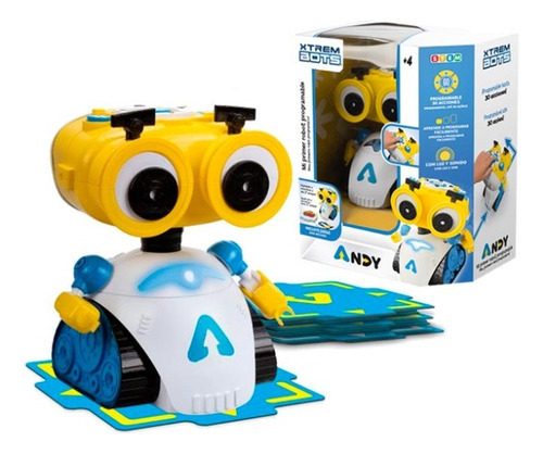 Xtrem Bots Andy Mi Primer Robot Programable Educativo Niños Color Blanco