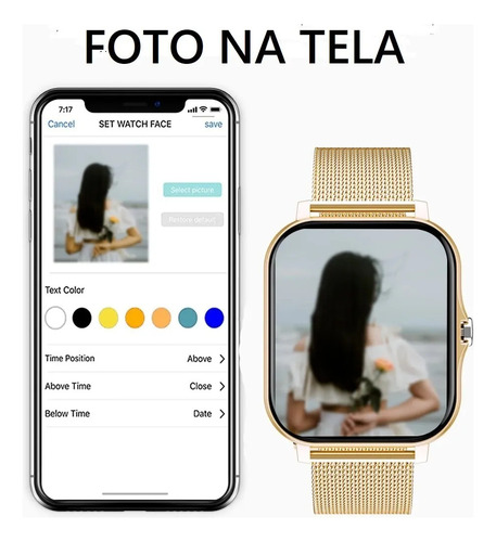 Reloj Inteligente Y13 Gt20 Bluetooth Con Pantalla En T