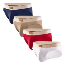 Comprar Trusas Briefs De Algodón Moda Para Hombre 4 Pzs Arjen Kroos