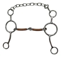 Comprar Bridão 4 Rédeas Articulado Com Bocal 