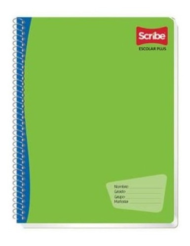 Cuaderno Profesional Scribe Escolar C5 De 100 Hojas /v
