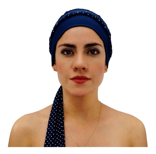 Turbante Cala Azul Oscuro