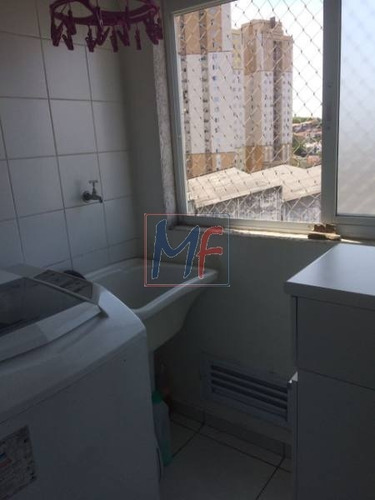 Imagem 16 de 17 de Ref 10.727 Apartamento No Parque Maria Domitila, Com 2 Dorms, 1 Vaga, Varanda C/ Vidros , Móveis Planejados,área De Lazer. Aceita Permuta - 10727