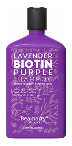 Shampoo Matizador Violeta Biotin Purple