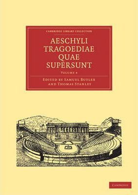 Libro Aeschyli Tragoediae Quae Supersunt 4 Volume Paperba...