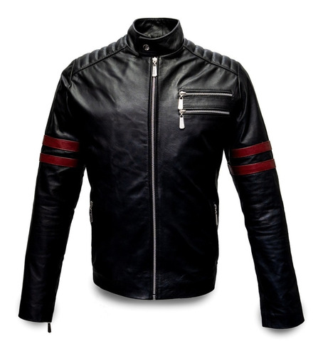 Campera De Cuero Vacuno Rider Moto 100%legitimo Fábrica Koux