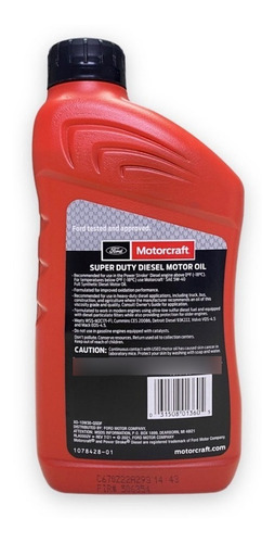 Aceite 10w30 Mineral Motorcraft 946ml Original Super Duty