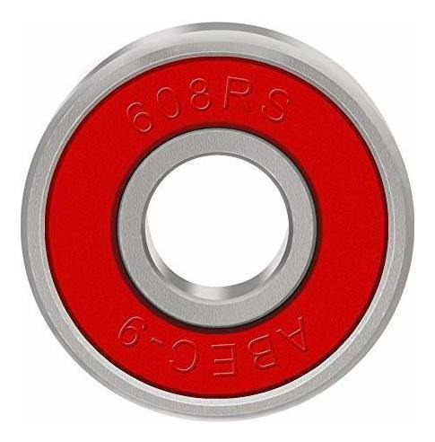 Imagen 4 de 6 de Rodamiento Para Monopatine Longboards Patin Linea Rodillo 8