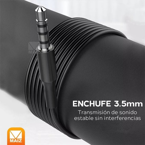 Audífonos Jack 3.5mm In-ear Alámbricos Manos Libres