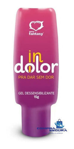 Imagen 3 de 5 de Lubricante Gel Intimo Anestésico Sin Dolor