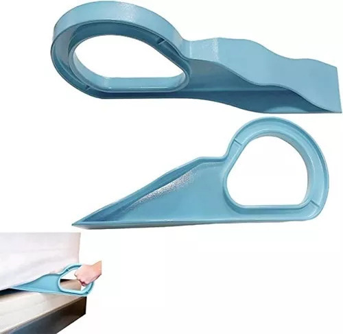 Elevador De Cama Ergonómico De 2 Piezas Para Hacer Y Levanta