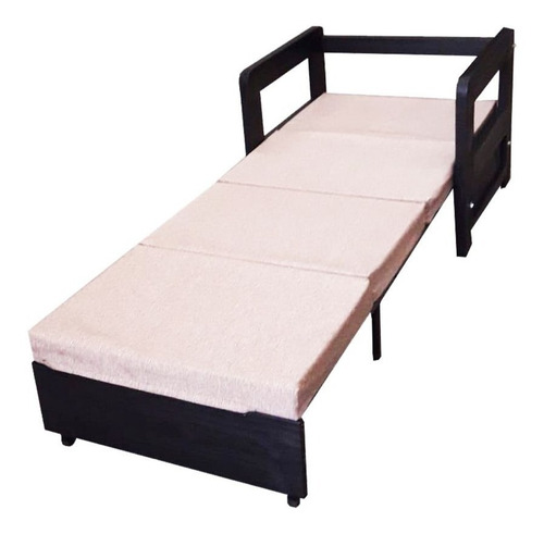 Sofa Sillón Cama Plegable 1 Plaza En Madera Para Armar