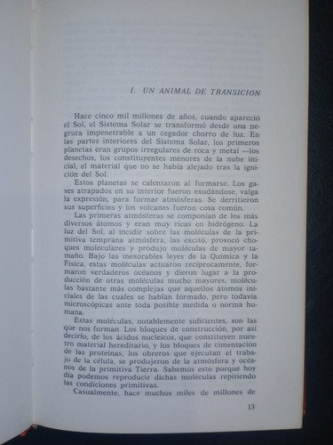 Libro La Conexión Cósmica Carl Sagan Tapa Dura