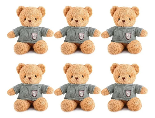 Peluches Al Por Mayor 6 Unidades Osos De 30 Cm