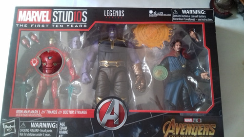 Thanos Dr Strange Iron Man  Marvel Legends