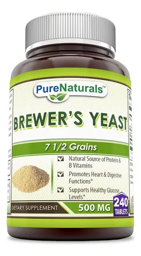 Pure Naturals Levadura De Cerveza 240und Bienestar General