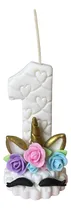Comprar Vela Temática, Unicornio, Cumpleaños, Adornos Para Tortas