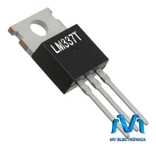Lm337 Lm337t Regulador De Voltaje Negativo 337 1.5a Mv Elect