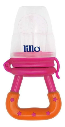 Alimentador Infantil Silicone Rosa Lillo 6m