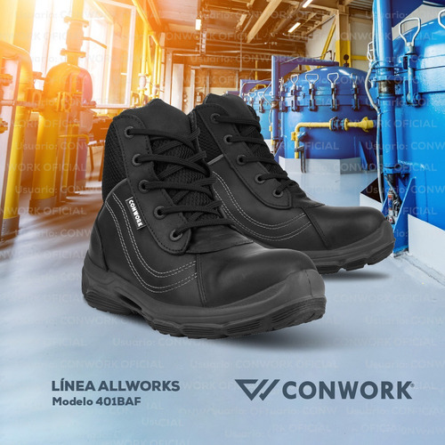 Imagen 9 de 10 de Botín De Seguridad Conwork Línea Allworks 401baf