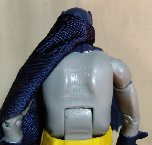 Batman Classic Tv Series Mattel!! Adam West Semi Nuevo!! (Usado)