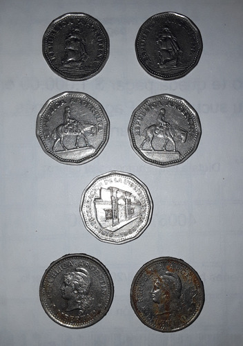 Monedas Argentinas Gaucho Resero Fragata Casa De Tucumán 