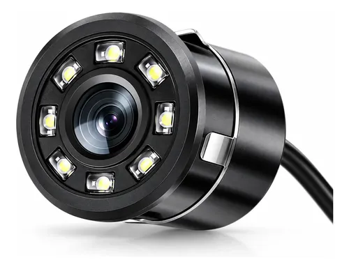 Câmera De Ré Led Universal Full Hd Infravermelho Automovel