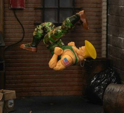 Guile Street Fighter Ii The World Warrior Jada Toys Original