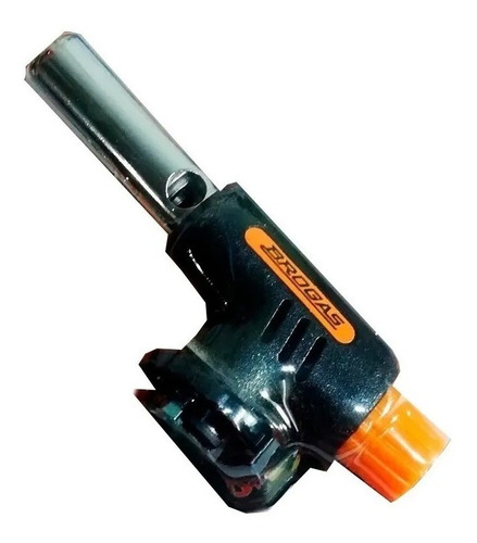 Soplete Flambeador Soldador Encendido Electronico Brogas Color Naranja