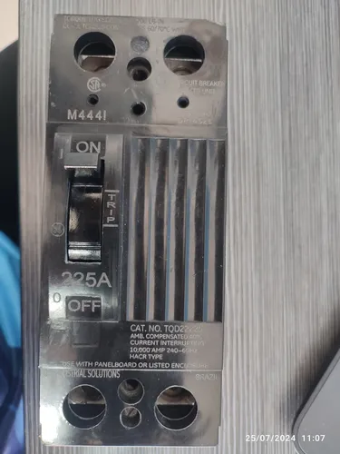 Breaker Tqd 2x225a 220v G.e
