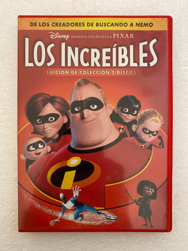 Dvd Los Increibles Disney Pixar Edicion Coleccion 2 Discos (Usado)