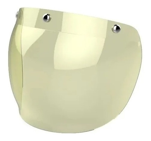 Visor Burbuja Hawk 721 Amarillo Motos Liber