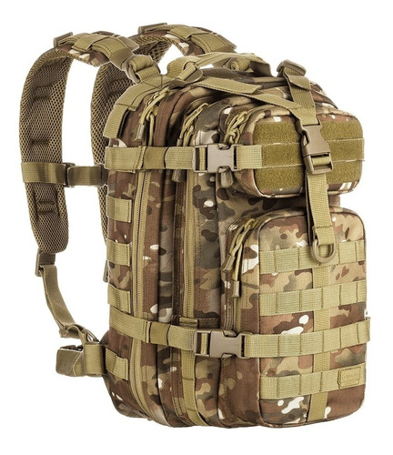 Mochila Assault Invictus Paintbal Airsoft Camuflado Multicam