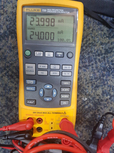 Fluke 725 Calibrador De Procesos Cuidado (Usado)