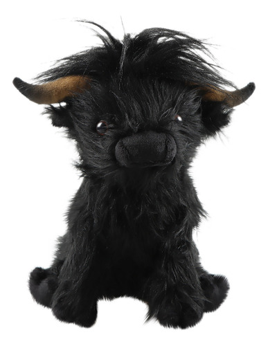 Muñeca Yak Toy De Pelo Largo Con Forma De Vaca, Bonita Simul