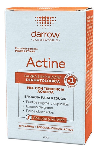 Darrow Actine Barra Limpiadora 70g