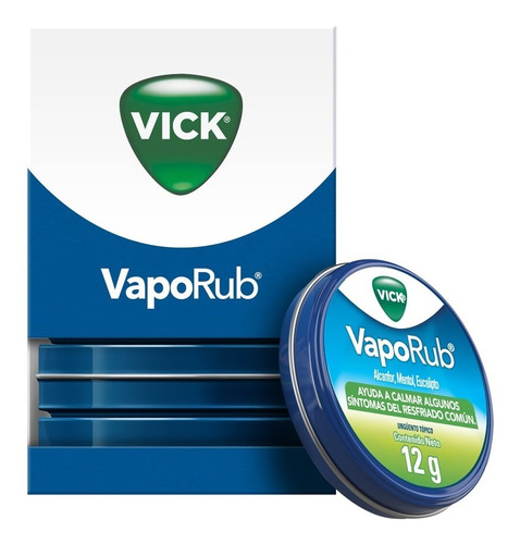 Vick Vaporub Unguento Lata X 12 Gr