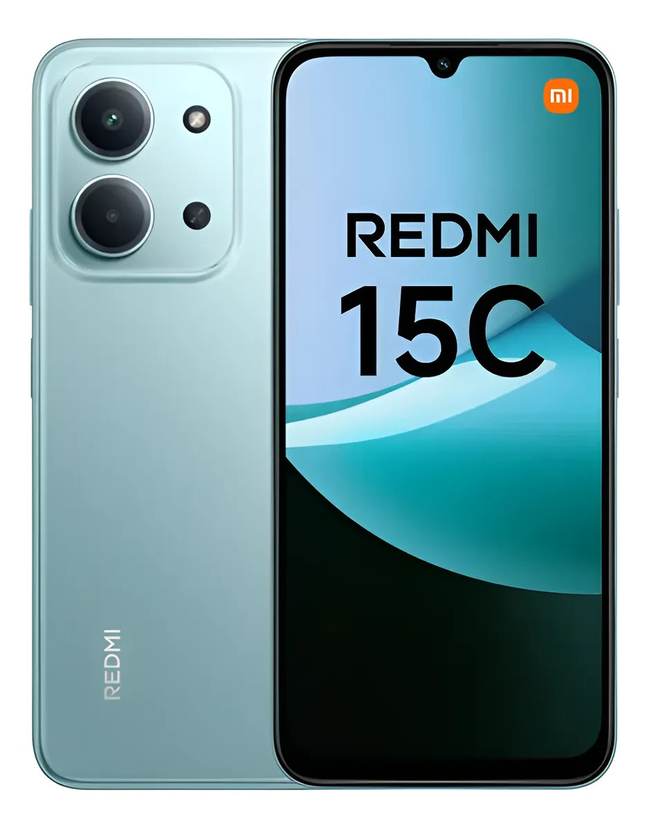 Celular Xiaomi Redmi 15c 256gb 8gb Ram Dual Sim + Nfc Cor Verde