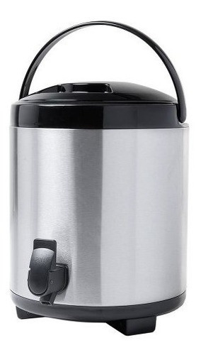 Botijão Garrafa Térmica Com Torneira 7.2 L Brinox Cor Prateado