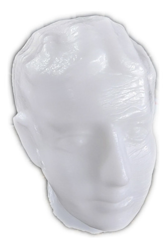 Cabeça De Cera - Homem / Mulher Cor Branco