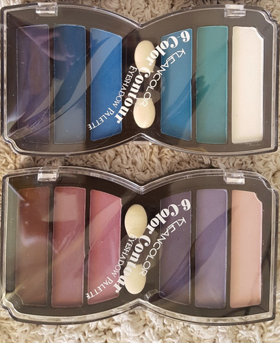 Sombras Kleancolor Originales Paleta Tonos Mate En Oferta
