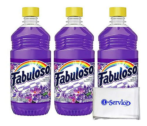 Número 1 En Servicio Fabuloso Limpiador De Pisos Multiusos D