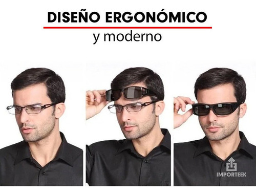 Q Par Lentes Gafas Sol Polarizados + Vision Nocturna Manejar