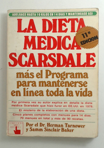 Dieta Medica Scardale La - Tarnower Baker