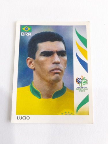 Figurita Album Alemania 2006 Num.384 Lucio Brasil A Pegar