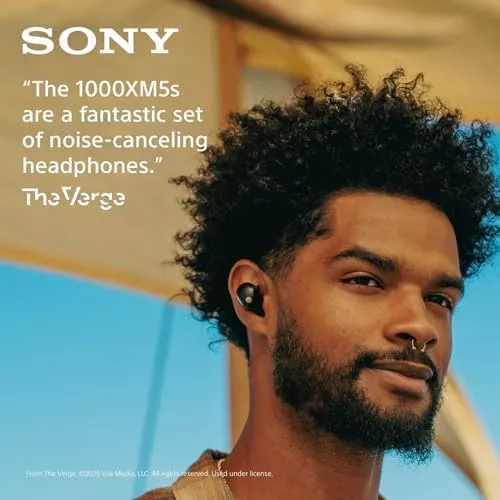  Sony WF-1000XM5 Los mejores auriculares Bluetooth  verdaderamente inalámbricos con cancelación de ruido con Alexa integrado,  color negro - Nuevo modelo : Electrónica
