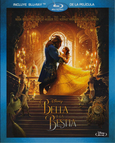 Imagen 1 de 5 de La Bella Y La Bestia 2017 Beauty And Beast Pelicula Blu-ray