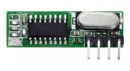 Modulo Receptor Rf Rx470-4 Superheterodino De 433 Mhz