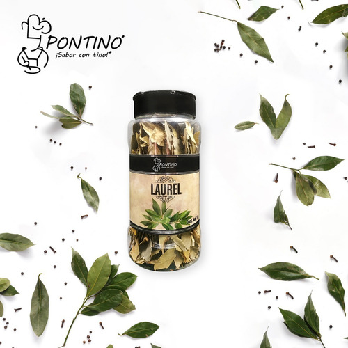 Pontino Hojas De Laurel 37 Gramos 2 Piezas